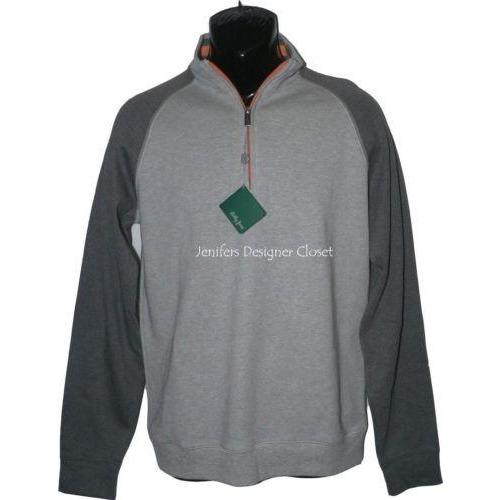 Bobby Jones golf gray pullover quarter zip