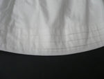 ELIE TAHARI white mini skirt eyelet tiered hem 12 $215 cotton designer short - Jenifers Designer Closet