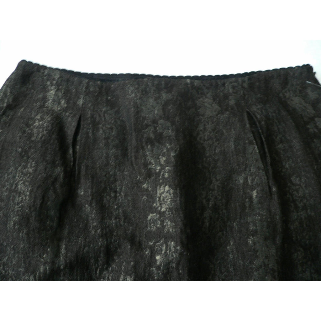 ELIE TAHARI Skirt PIA dressy cocktail career 8 $348 Jacquard shimmer-Skirts-Elie Tahari-8-Brown/metallic-Jenifers Designer Closet