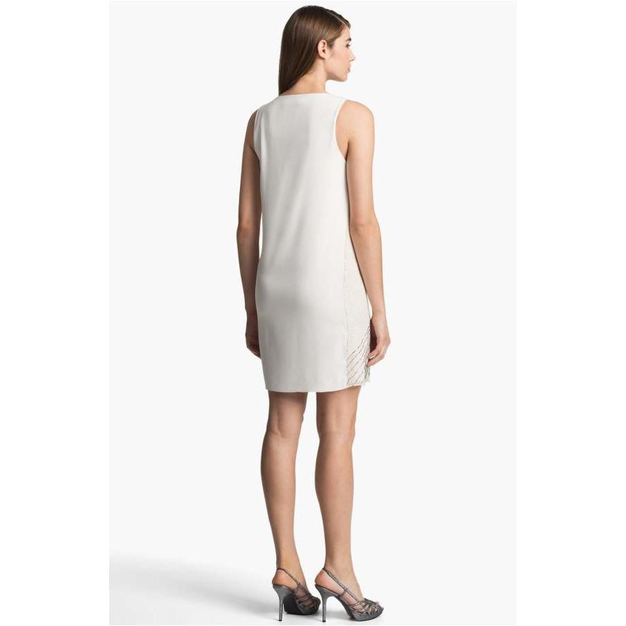 ERIN FETHERSTON 2 dress sleeveless sequins beaded ivory party wedding formal-Dress/Formal-Erin Fetherston-2-Ivory-Jenifers Designer Closet