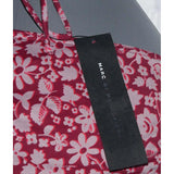 MARC JACOBS LG bikini swimsuit triangle slide skimpy floral-Swimwear-Marc Jacobs-Large-Red Currant-Jenifers Designer Closet