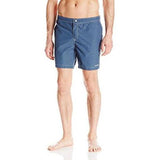 MR. SWIM L swim trunks board shorts swimsuit men's blue heathered hybrid-Swimwear-Mr. Swim-Large-Blue heathered-Jenifers Designer Closet