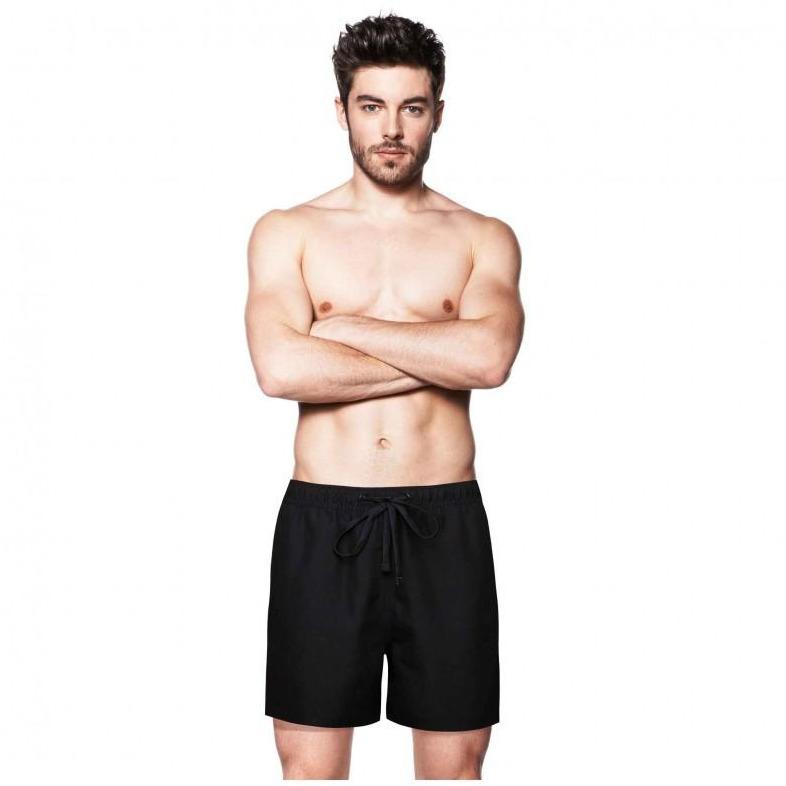 PULLIN Warrior Jack 38 swim trunks board shorts France swimsuit men's-Swimwear-PULLIN-38-Black-Jenifers Designer Closet